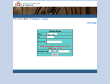 Tablet Screenshot of elearning.spc.edu.hk